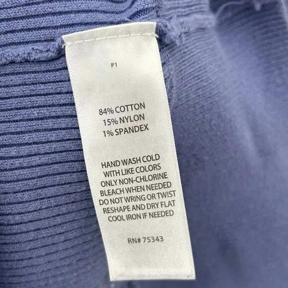 SKYR Full Zip Sweater Jacket Size XS Hooded Knit Print Periwinkle Purple - Picture 5 of 6